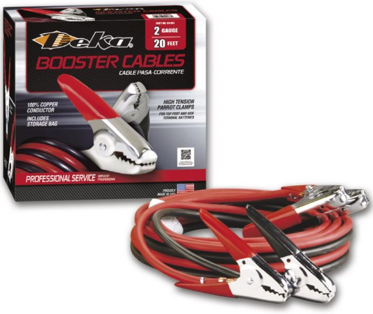 Professional Service Booster Cables 2 gauge. - American Wire and Terminal