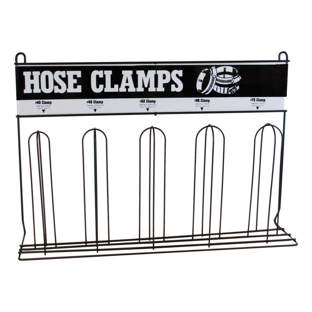 Hose Clamp Rack, 5 Loops American Wire and Terminal